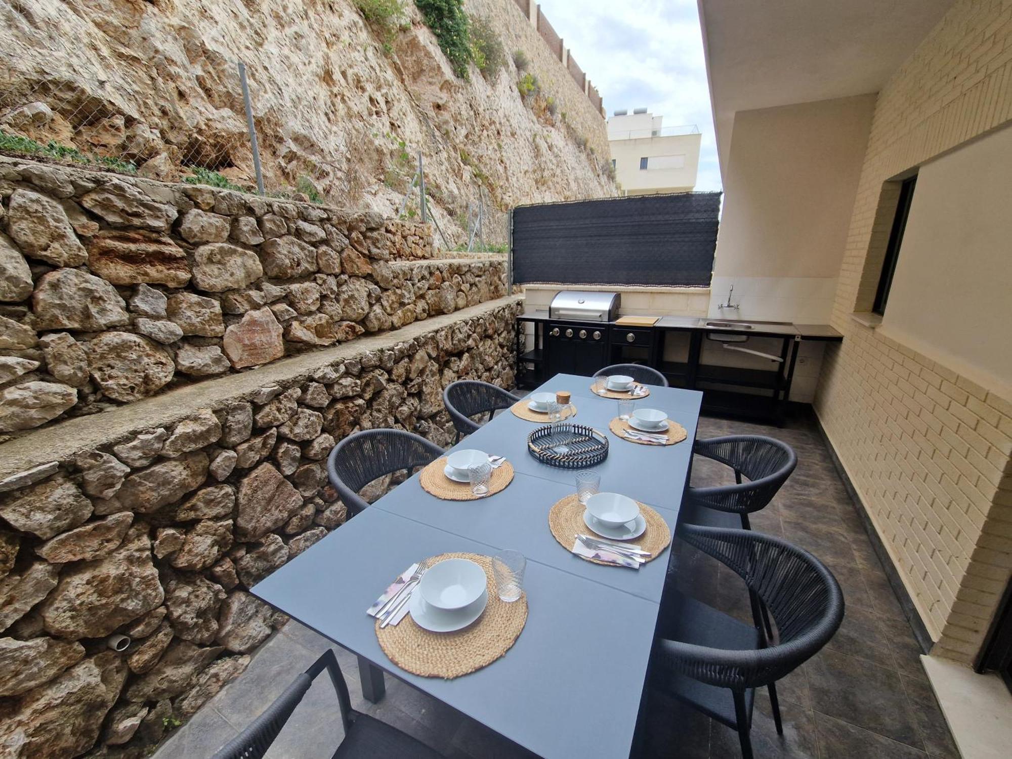 Casa Buena Vista Con Piscina Y Ascensor Villa Cullera Dış mekan fotoğraf